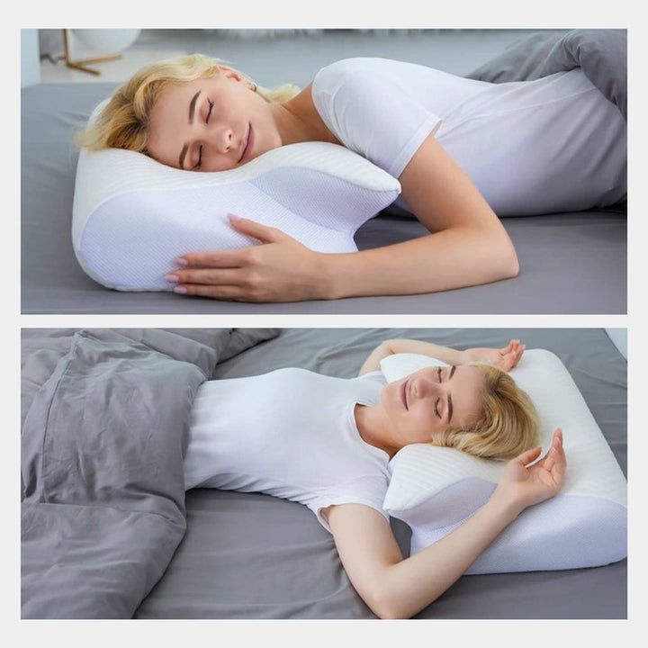 Almohada de cuello con memoria de forma - Contorno ergonómico