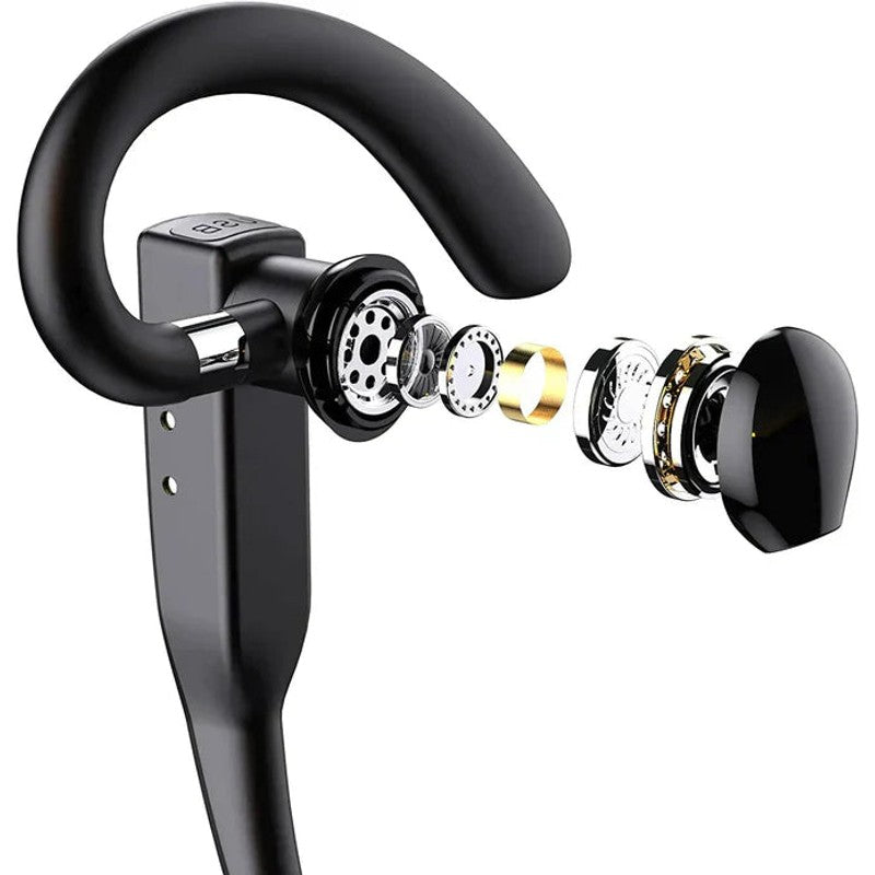 Auricular Bluetooth mono inalámbrico - Negro