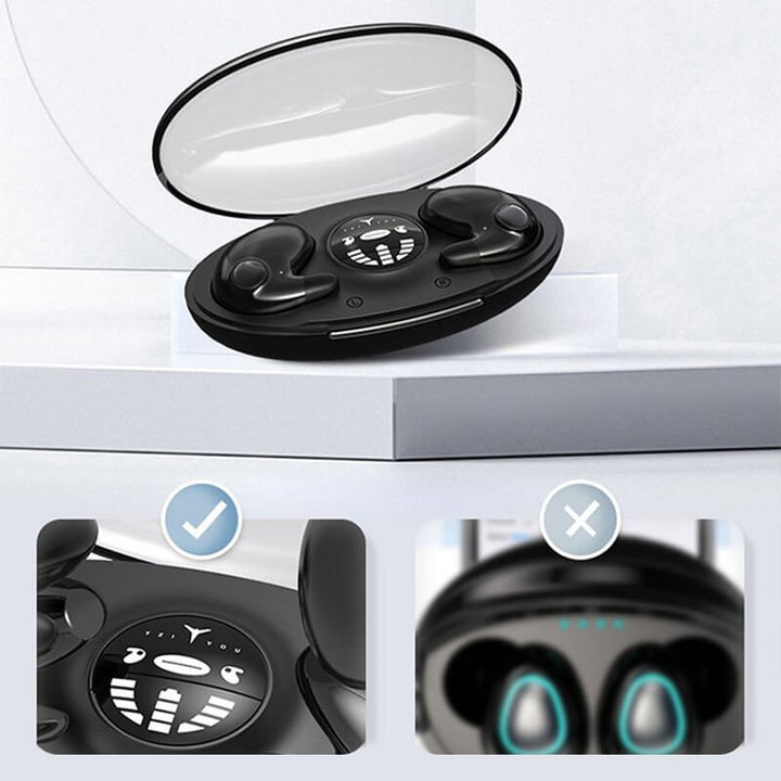 Auriculares Inalámbricos para Dormir - TWS Invisibles con Cancelación de Ruido IPX5