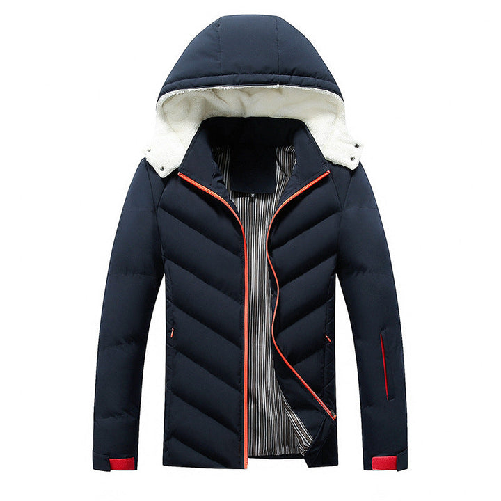 Chaqueta Acolchada Urbana – Azul Oscuro