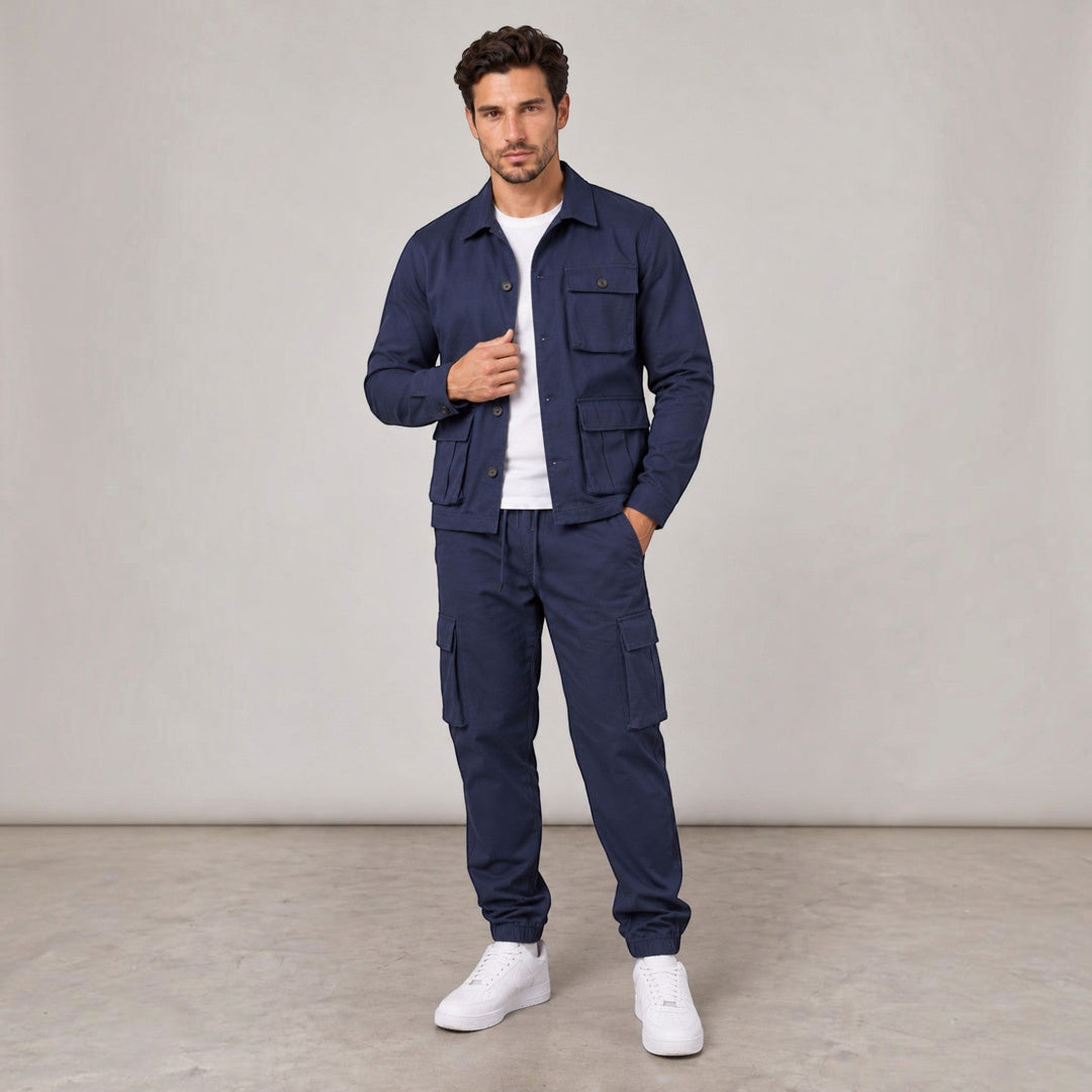 Conjunto Safari Dos Piezas – Azul Oscuro