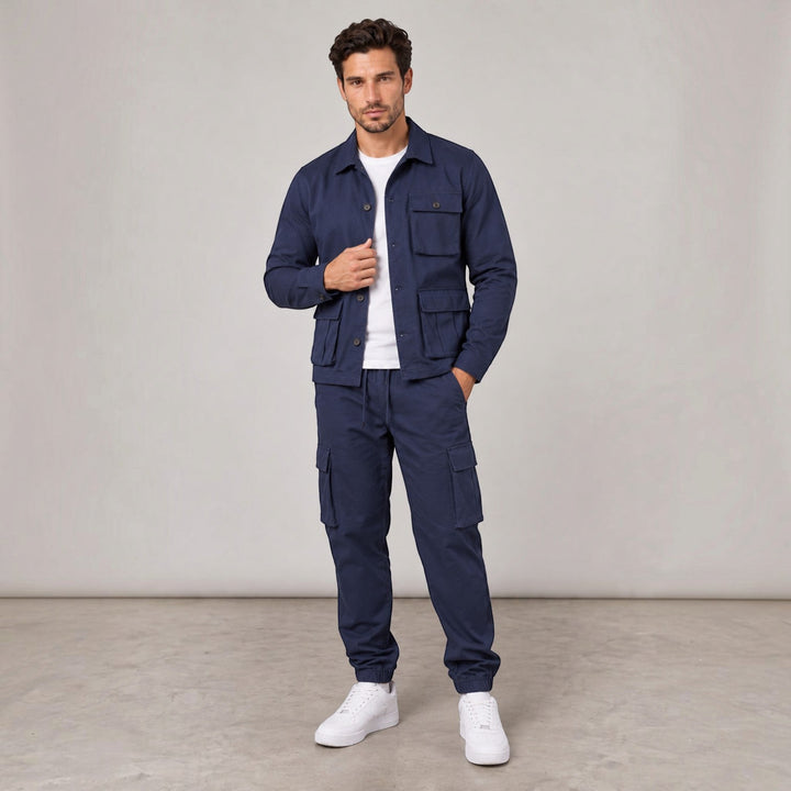 Conjunto Safari Dos Piezas – Azul Oscuro