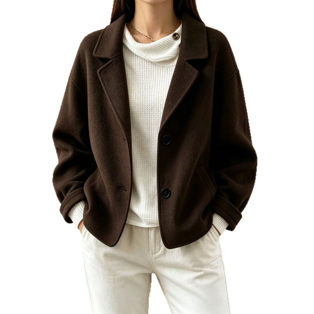 Blazer Corto con Botones