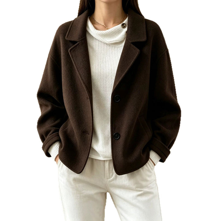Blazer Corto con Botones
