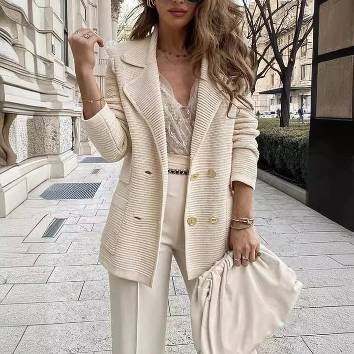 Blazer Cruzado con Botones