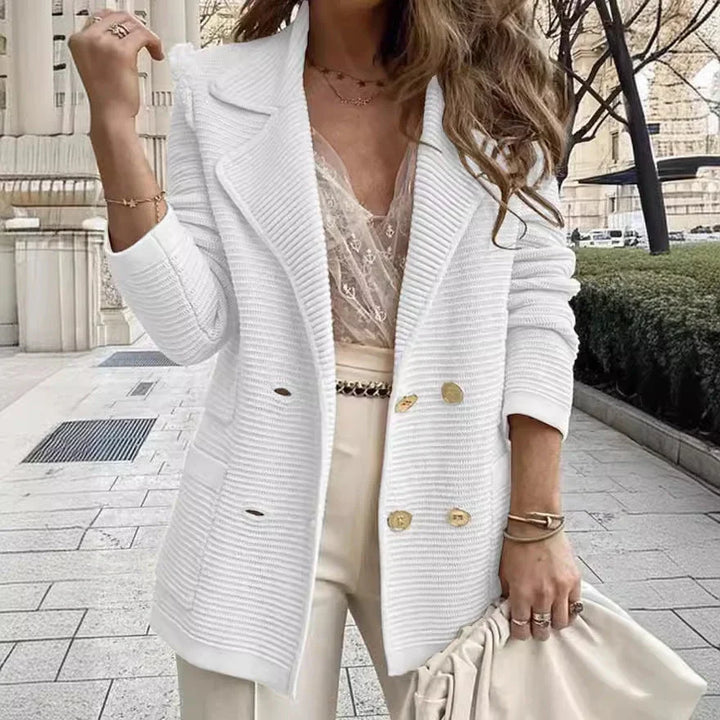 Blazer Cruzado con Botones