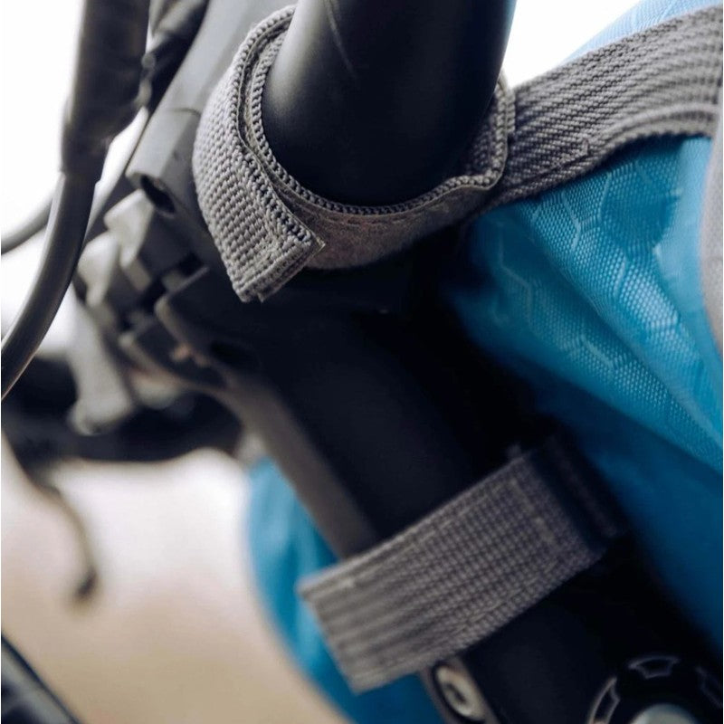 Bolsa para manillar de bicicleta con ventana táctil