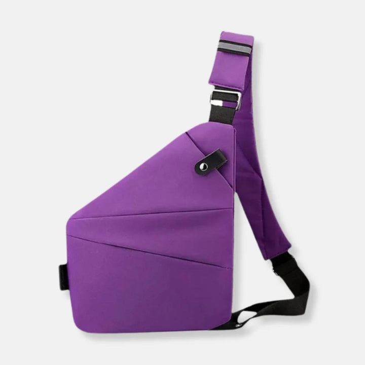 Bolso Bandolera Cruzado de Viaje - Diseño Triangular Convertible