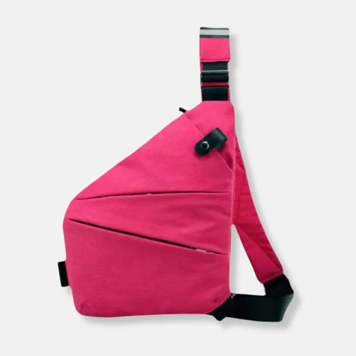 Bolso Bandolera Cruzado de Viaje - Diseño Triangular Convertible