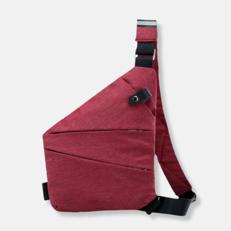Bolso Bandolera Cruzado de Viaje - Diseño Triangular Convertible