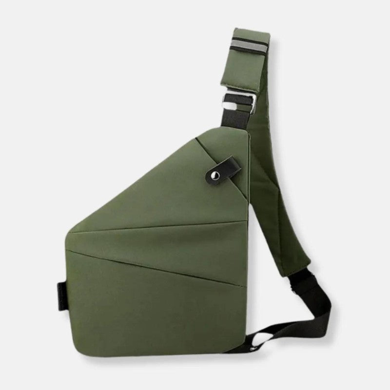 Bolso Bandolera Cruzado de Viaje - Diseño Triangular Convertible