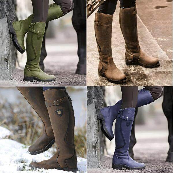 Botas de Estilo Ecuestre