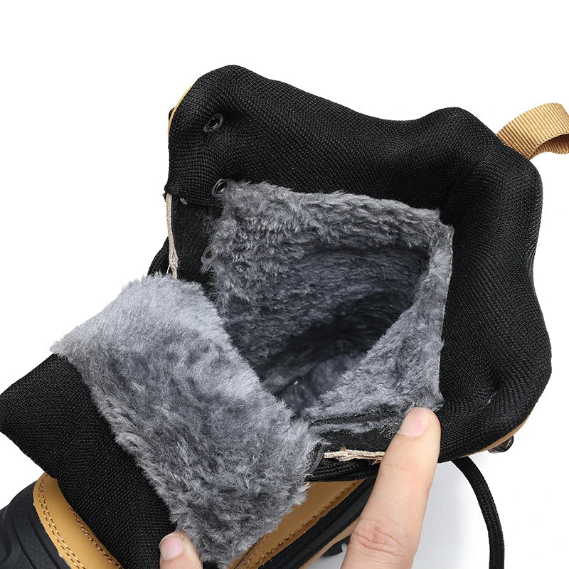 Botas de Invierno con Cordones