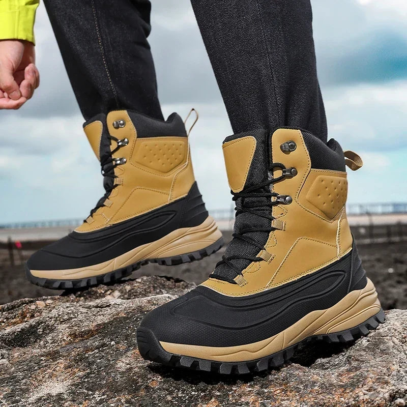 Botas de Invierno con Cordones
