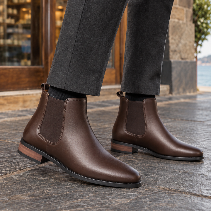 Botines Chelsea de Vestir – Marrón Claro