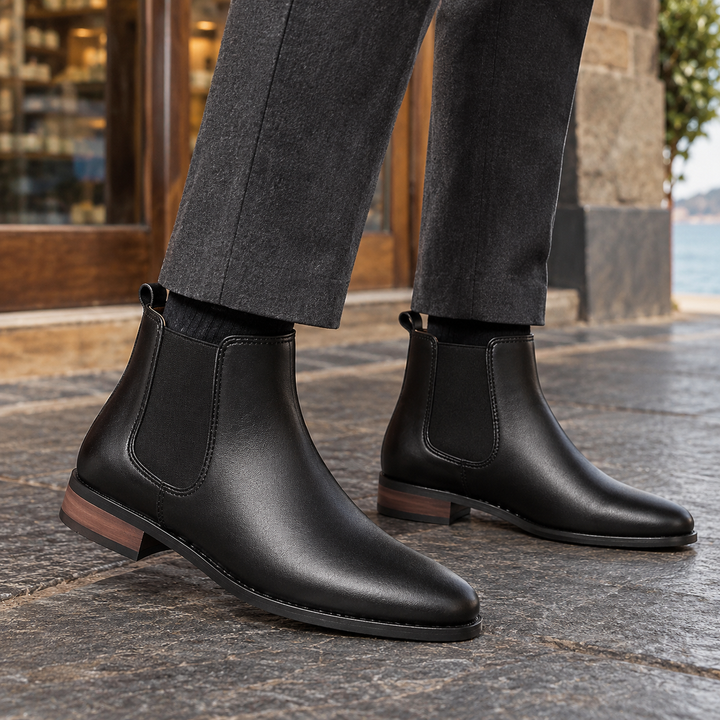 Botines Chelsea de Vestir – Negro