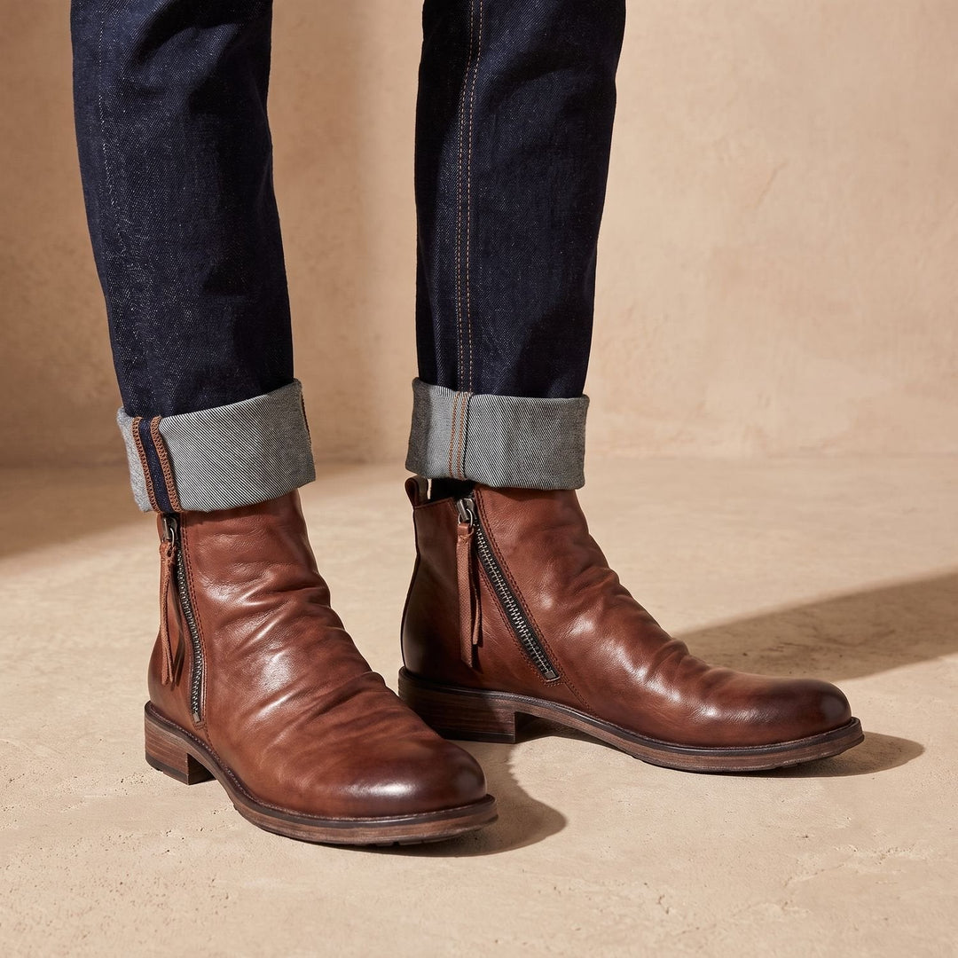 Botines Tobilleros con Cremallera