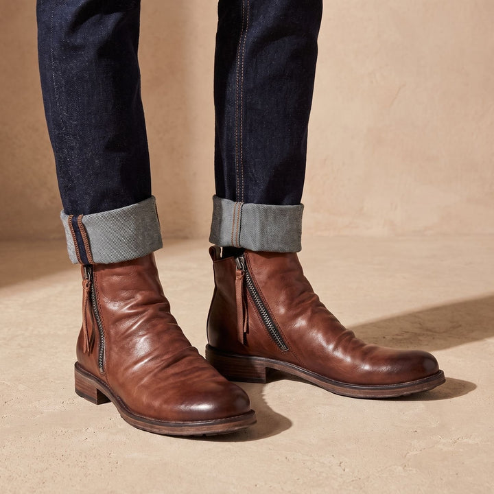 Botines Tobilleros con Cremallera