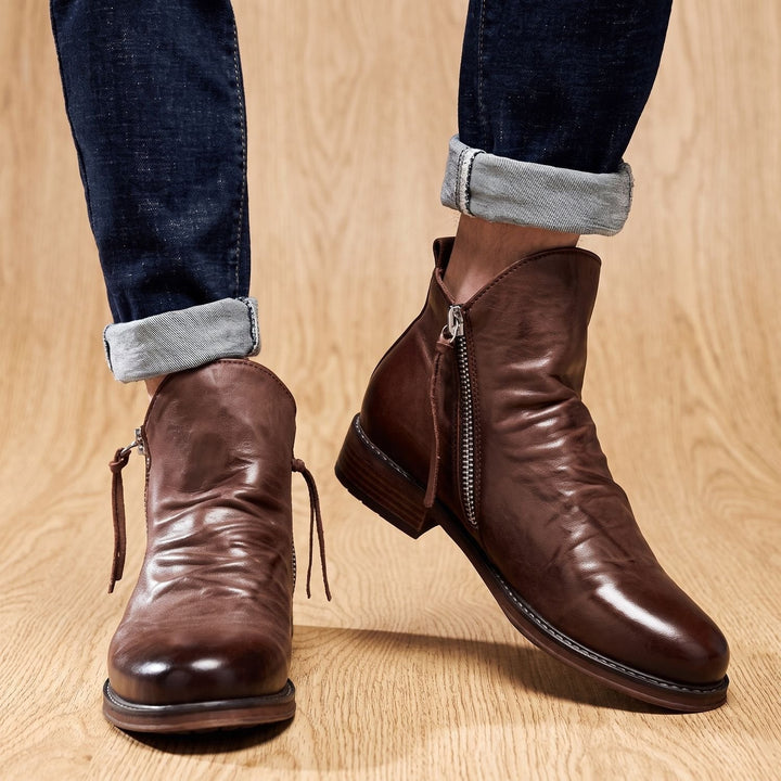 Botines Tobilleros con Cremallera
