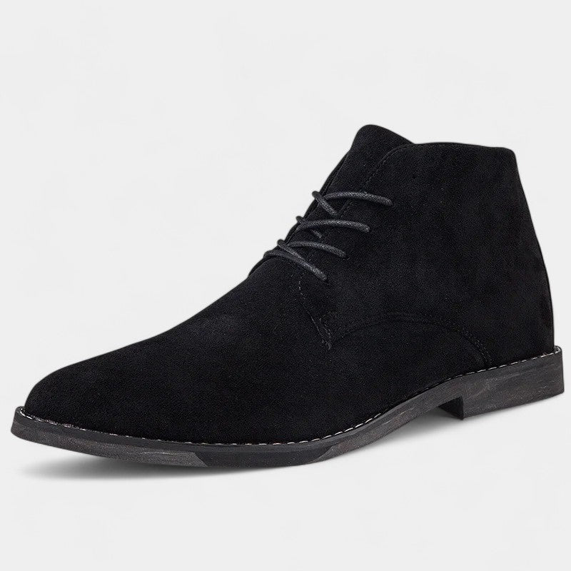 Botines Urbanos con Cordones – Negro