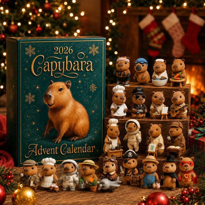 Calendario de Adviento Capibara 2026 - Motivos Navideños