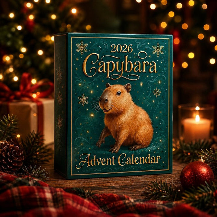 Calendario de Adviento Capibara 2026 - Motivos Navideños