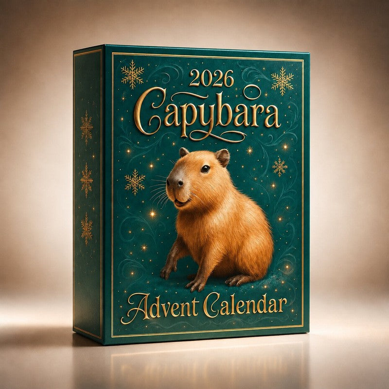 Calendario de Adviento Capibara 2026 - Motivos Navideños