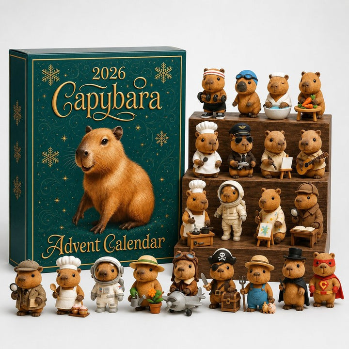 Calendario de Adviento Capibara 2026 - Motivos Navideños