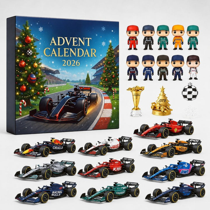 Calendario de Adviento de Fórmula 1 - 24 sorpresas