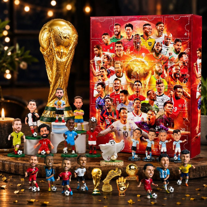 Calendario de Adviento de Fútbol 2026 - Temática Mundial