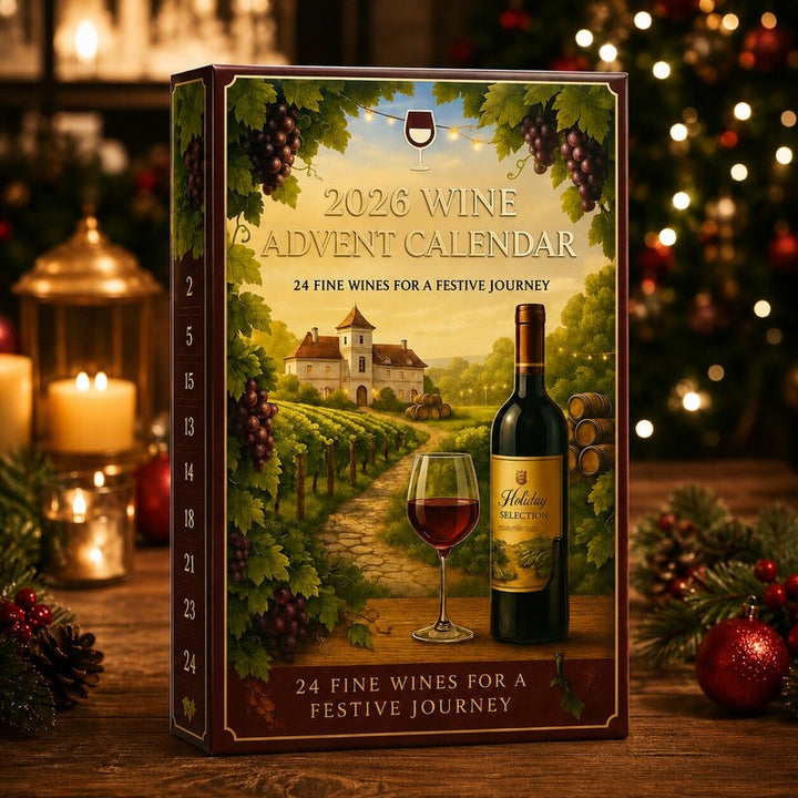 Calendario de Adviento de Vino 2026 - 24 Puertas con Sorpresas