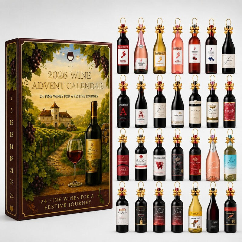 Calendario de Adviento de Vino 2026 - 24 Puertas con Sorpresas