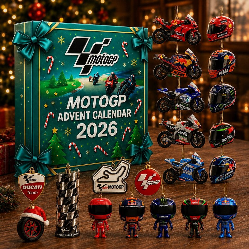 Calendario de Adviento MotoGP 2026 con 24 sorpresas