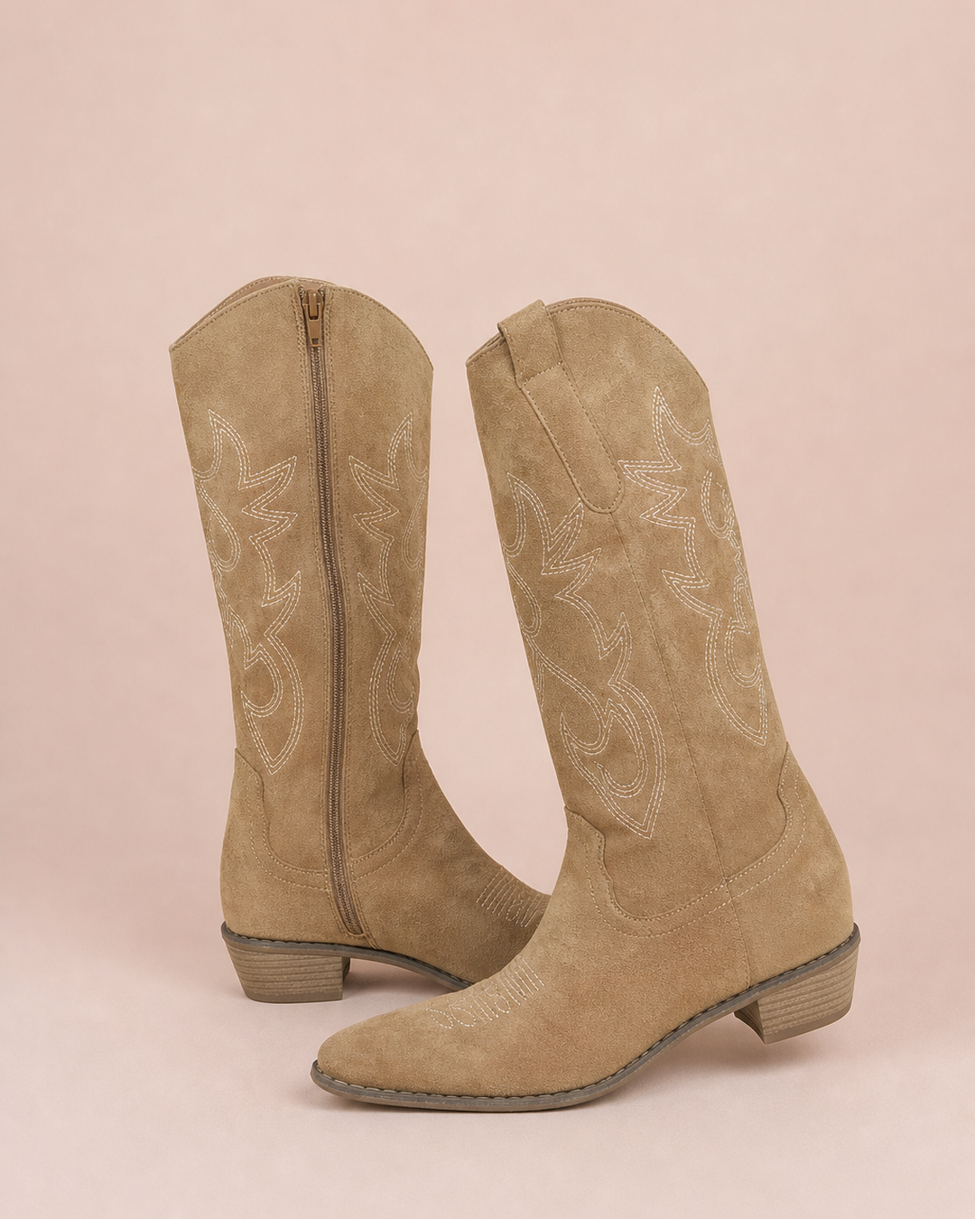 Botas Camperas de Caña Alta – Caqui