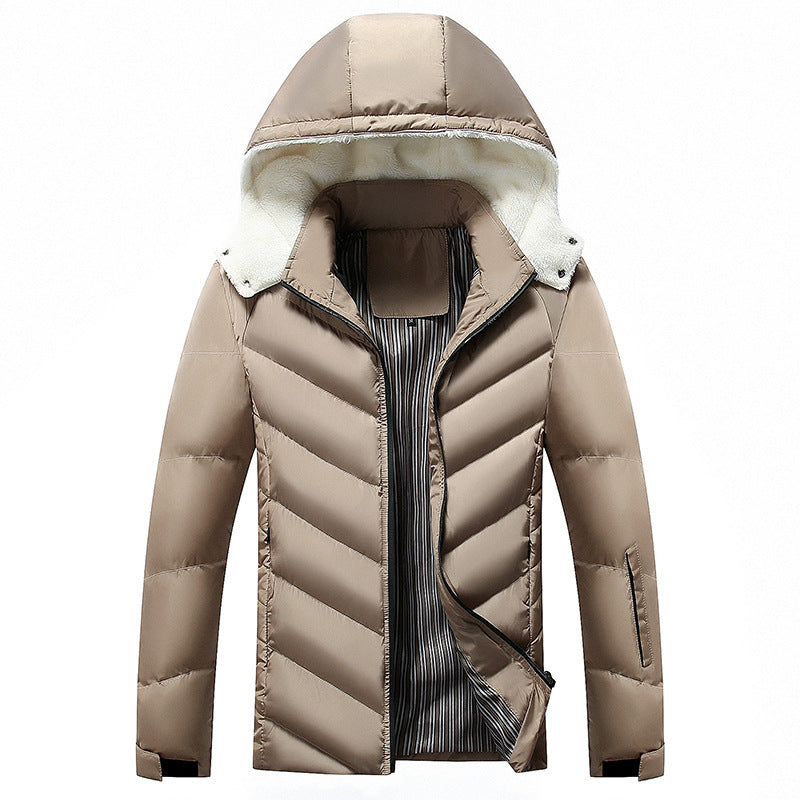 Chaqueta Acolchada Urbana – Caqui
