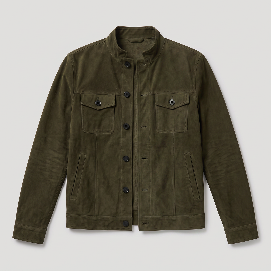 Cazadora Trucker con Botones