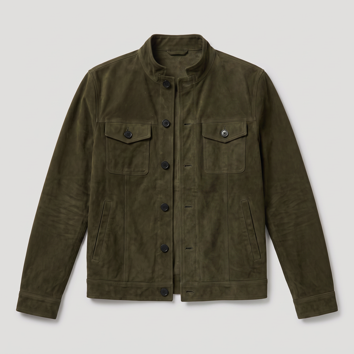 Cazadora Trucker con Botones