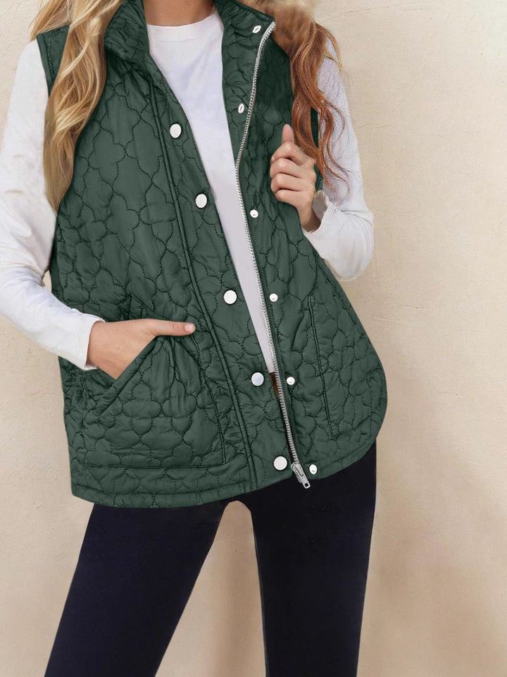 Chaleco Acolchado con Cremallera