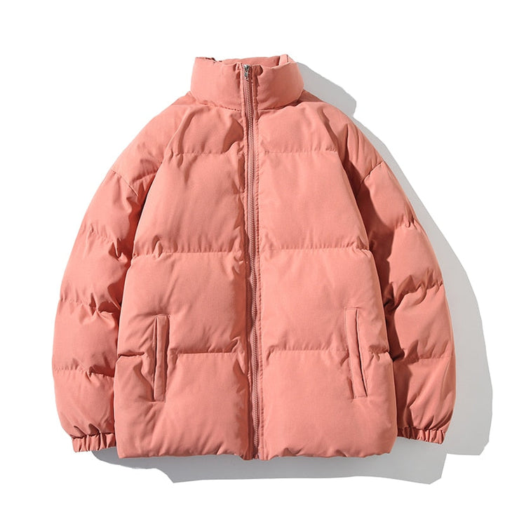 Chaqueta Acolchada de Cuello Alto