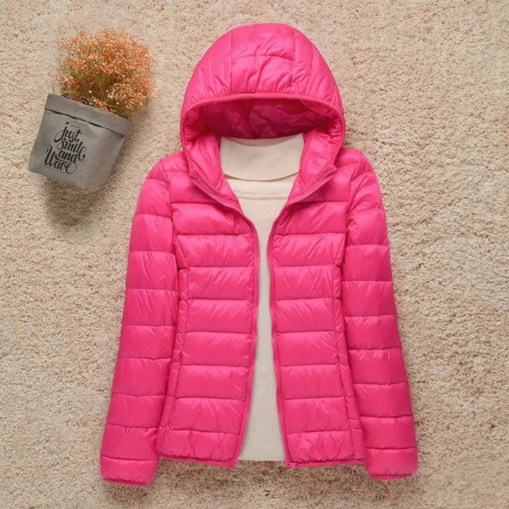 Chaqueta Acolchada Ligera – Rosa