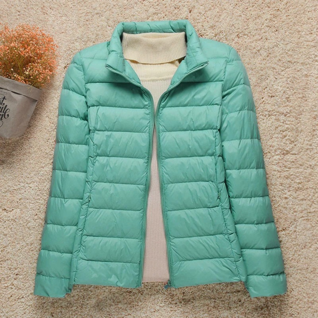 Chaqueta Acolchada Ligera – Verde