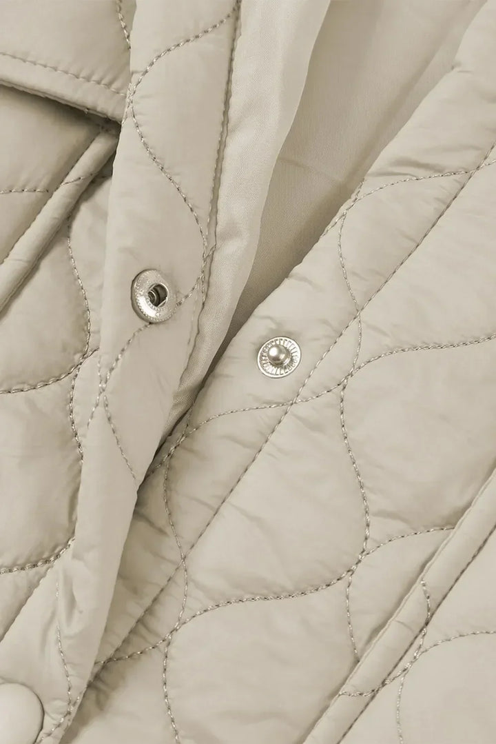 Chaqueta Camisera con Bolsillos