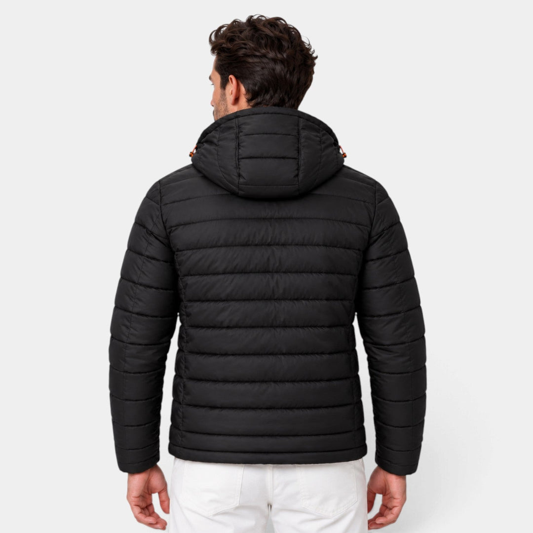 Chaqueta con Capucha y Cremallera