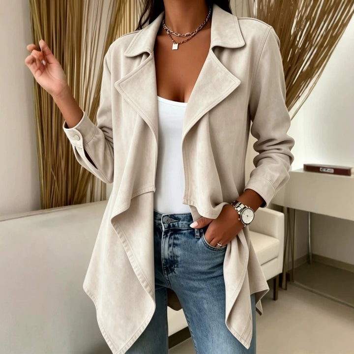 Chaqueta Fluida con Solapas
