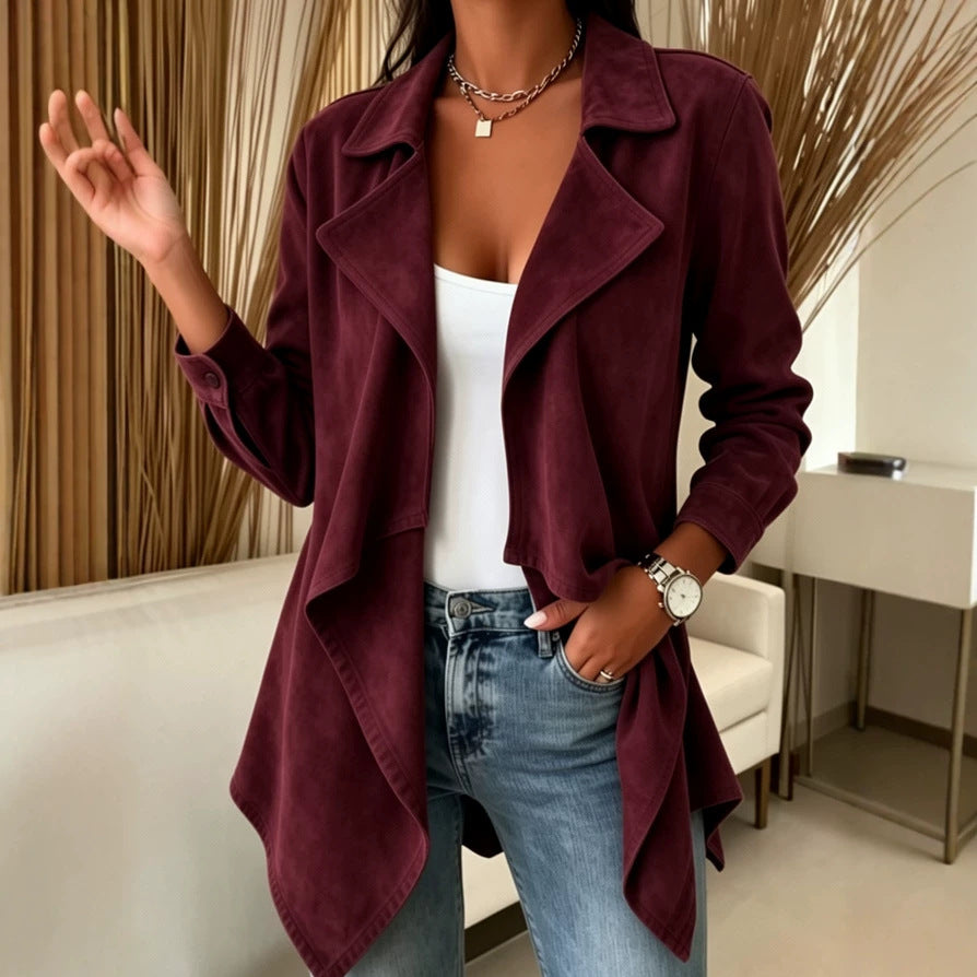 Chaqueta Fluida con Solapas