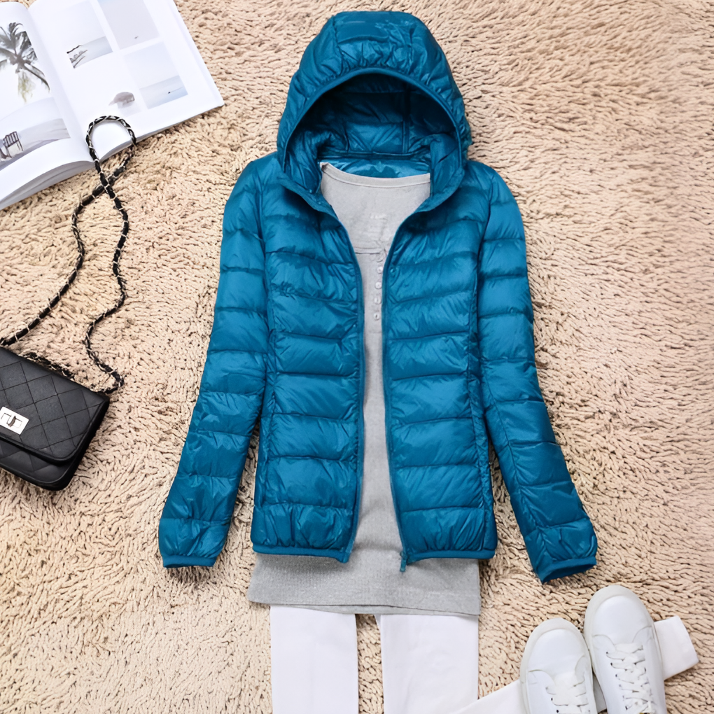 Chaqueta Ligera con Capucha