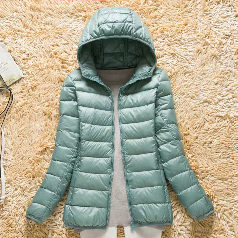 Chaqueta Ligera con Capucha – Verde
