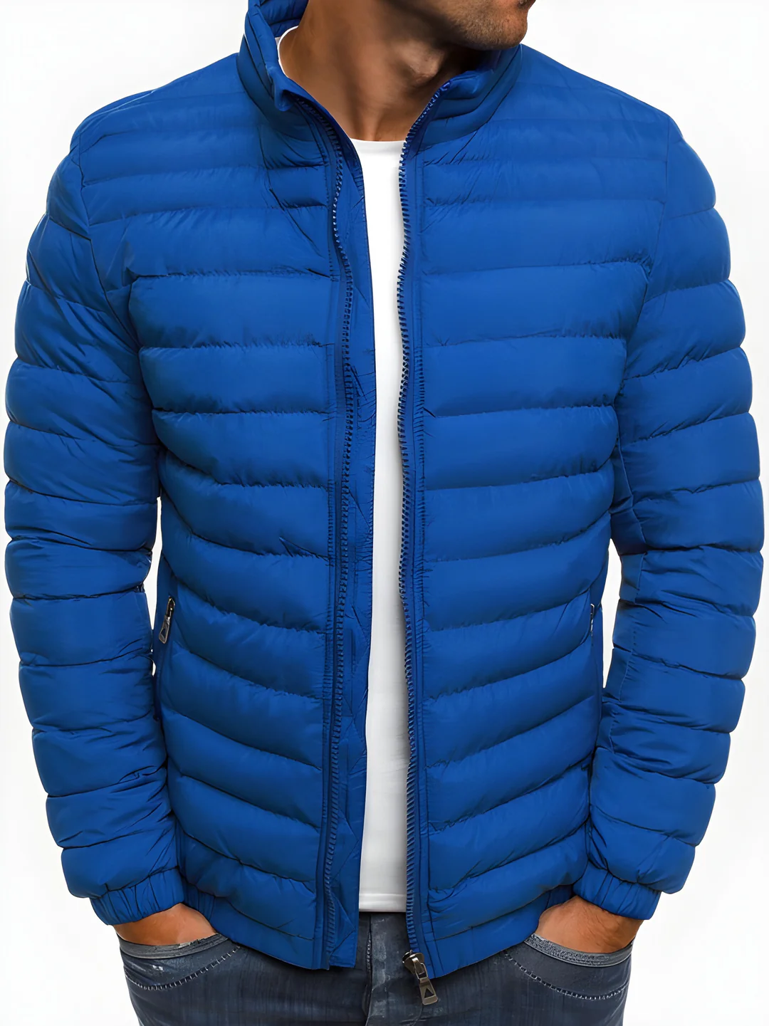 Chaqueta Ligera de Entretiempo – Azul