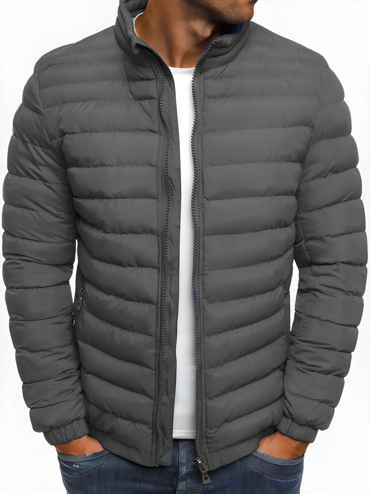 Chaqueta Ligera de Entretiempo – Gris
