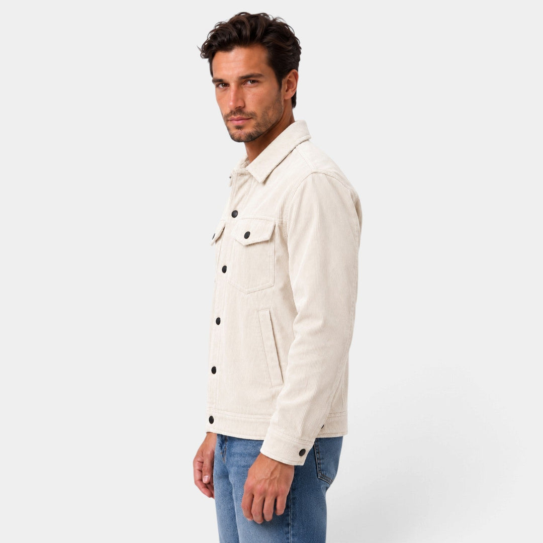 Chaqueta Recta con Botones